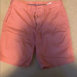 Uniqlo salmon dress shorts